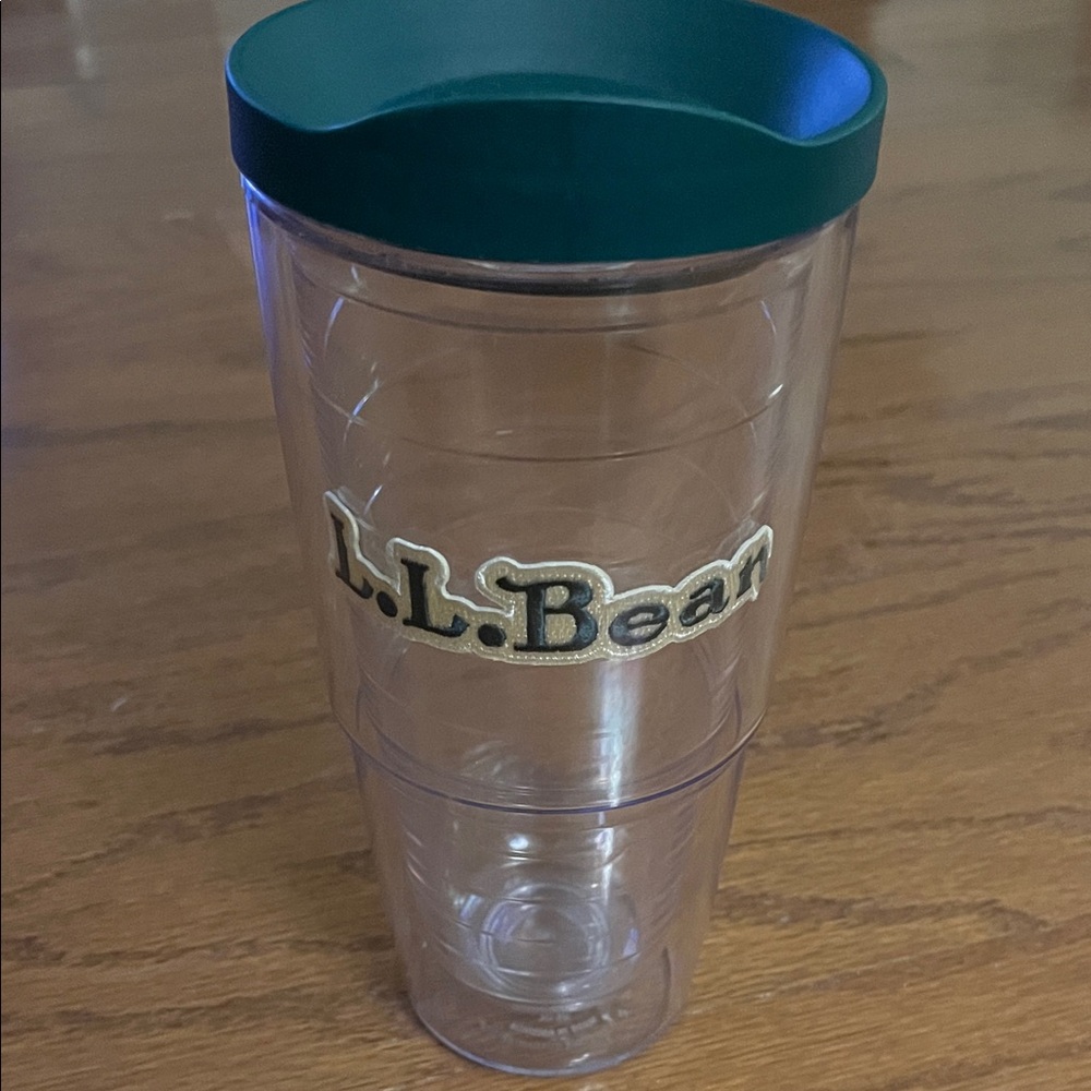 L.L. Bean Tervis Tumbler with Green Lid